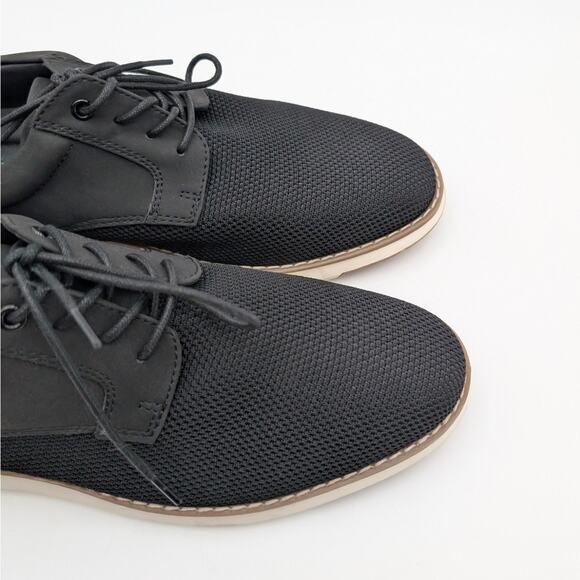 Nordstrom Rack Ryder Hybrid Knit Derby Shoes Lace-Up Men's Black Size US11M EU44 - Picture 11 of 13